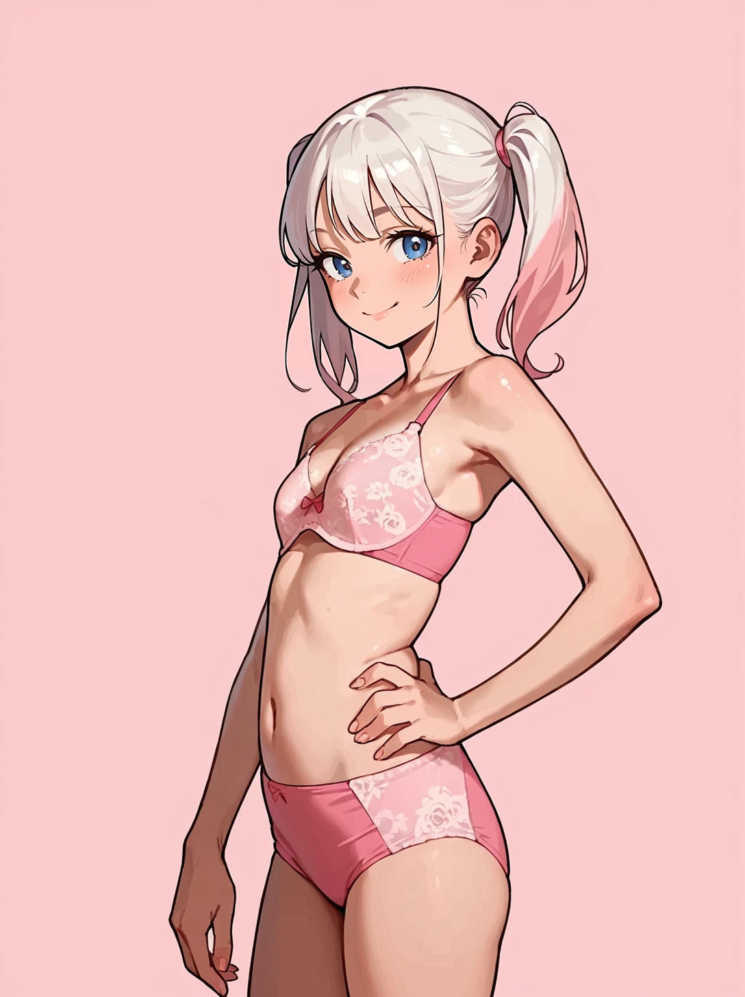 【COSTUME】Peony Print Lingerie (Request) v1.0