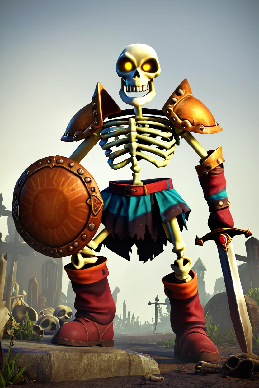 score_9, score_8_up, score_8,   BREAK, , zzStalfos, skull, skeleton, armor, armor, 1boy, male focus, bone, glowing eyes, shield, weapon, holding, sword, holding weapon, (graveyard),   <lora:StalfosZeldaOOT_PDXL:0.8>, BREAK, smile, looking at viewer, cowboy shot, ,,, embedding:zPDXL, <lora:theButcherXPDXL:0.8>,