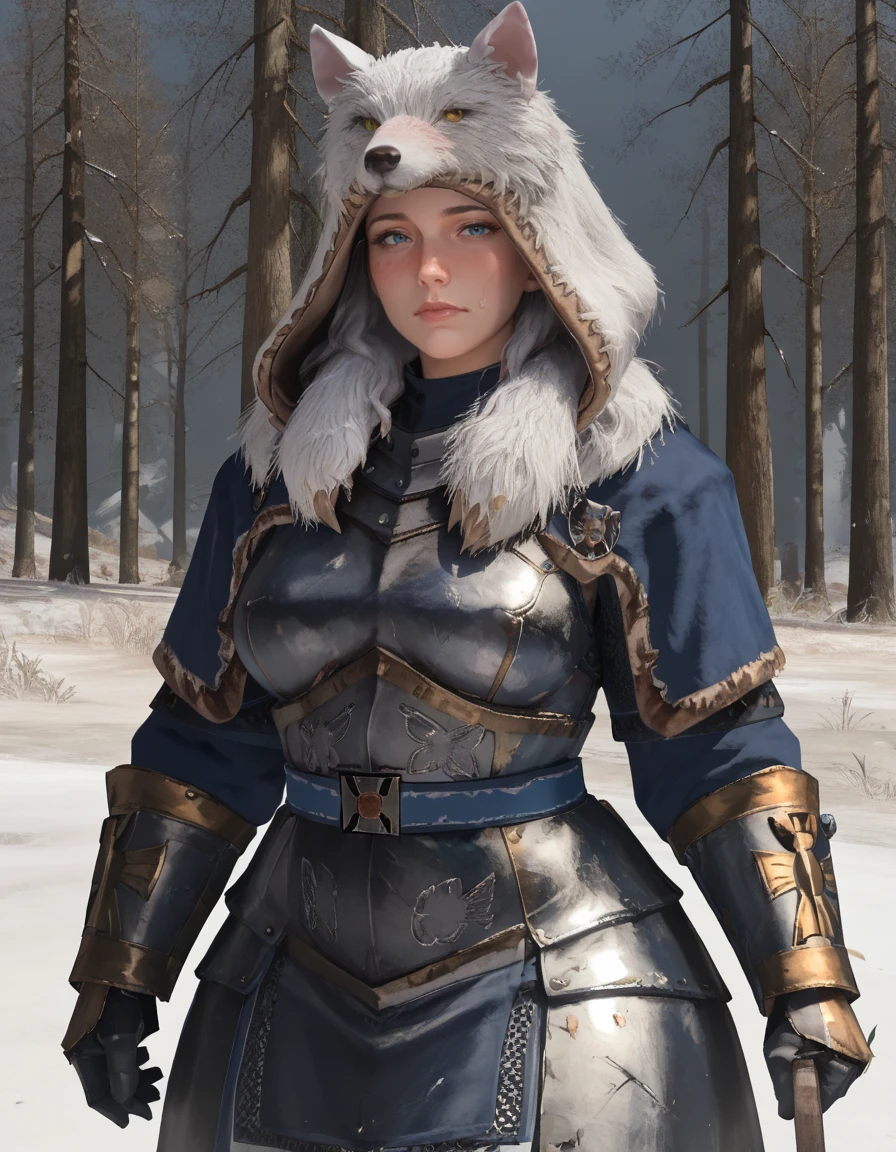 score_9, score_8_up, score_7_up,
WhiteWolfKnight, curvy, mature eyes, wide hips, blush, looking at viewer, in heat, armor, hood, snow,
<lora:WhiteWolfKnight:0.8>