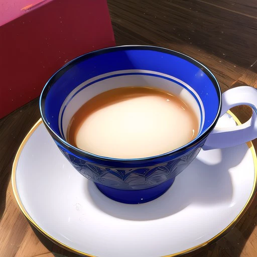 by sonichasautismmix sdgs, still life, tea cup, (masterpiece,best quality,ultra_detailed,highres,absurdres:1.2)