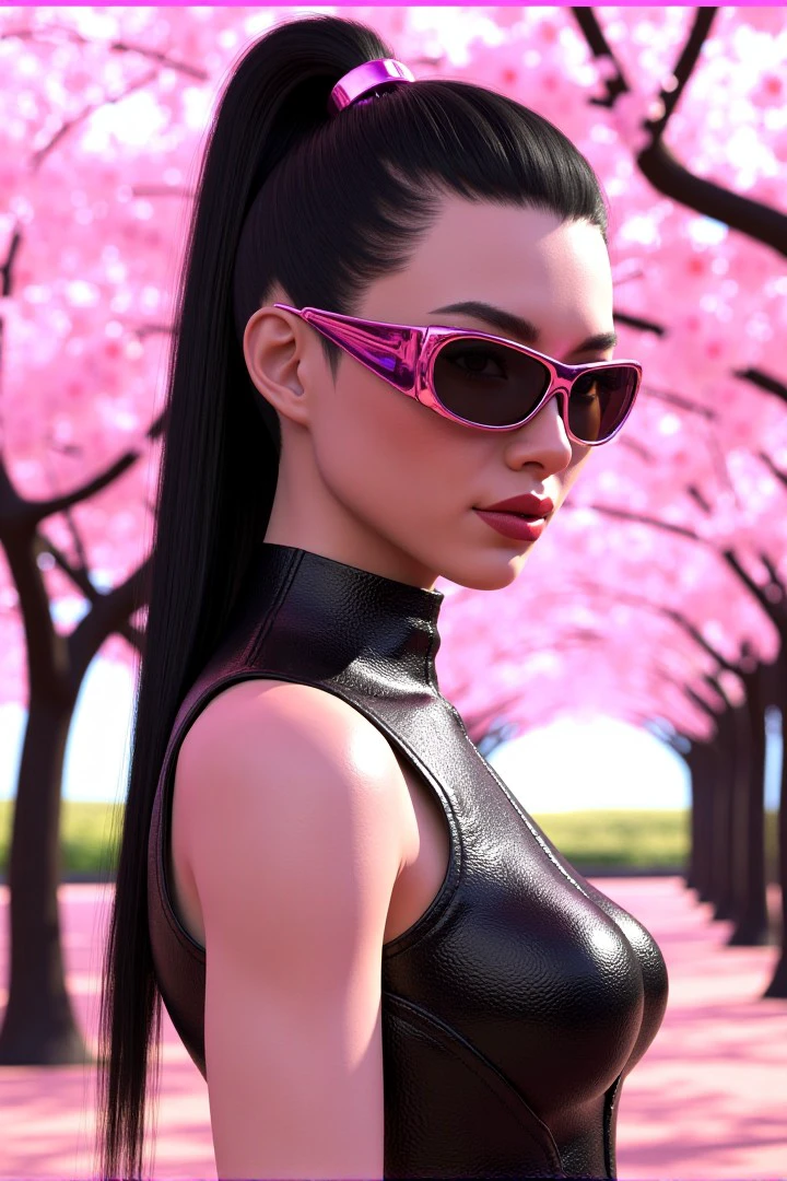 daz3d metahuman <lora:flux_events_06_daz3d_metahuman:1>
woman closeup, croupier, detailed Cherry blossom park and spring day at background, 
Synthwave Cyberpunk  theme,