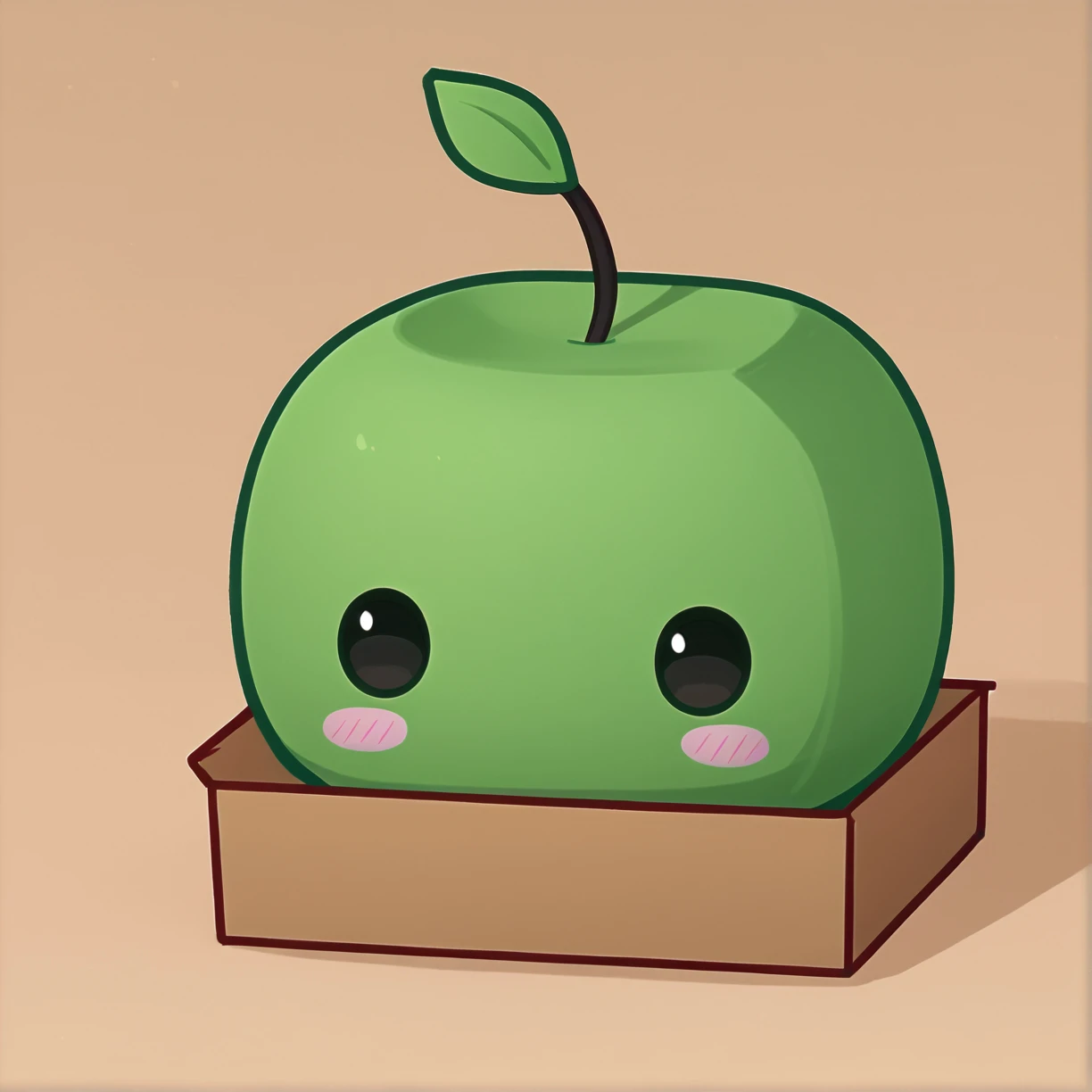 b0xe,in box,chibi,cardboard box, big eyes,
score_9, score_7_up,
<lora:big_eyes_v1:1> 
NSJunimoStardew, green skin, blush stickers, no mouth, solid circle eyes, black eyes, sprout on head, creature, no humans, full body, 
 <lora:chibi_box_b0xe_v2.1:1> <lora:NSJunimoStardew:1>