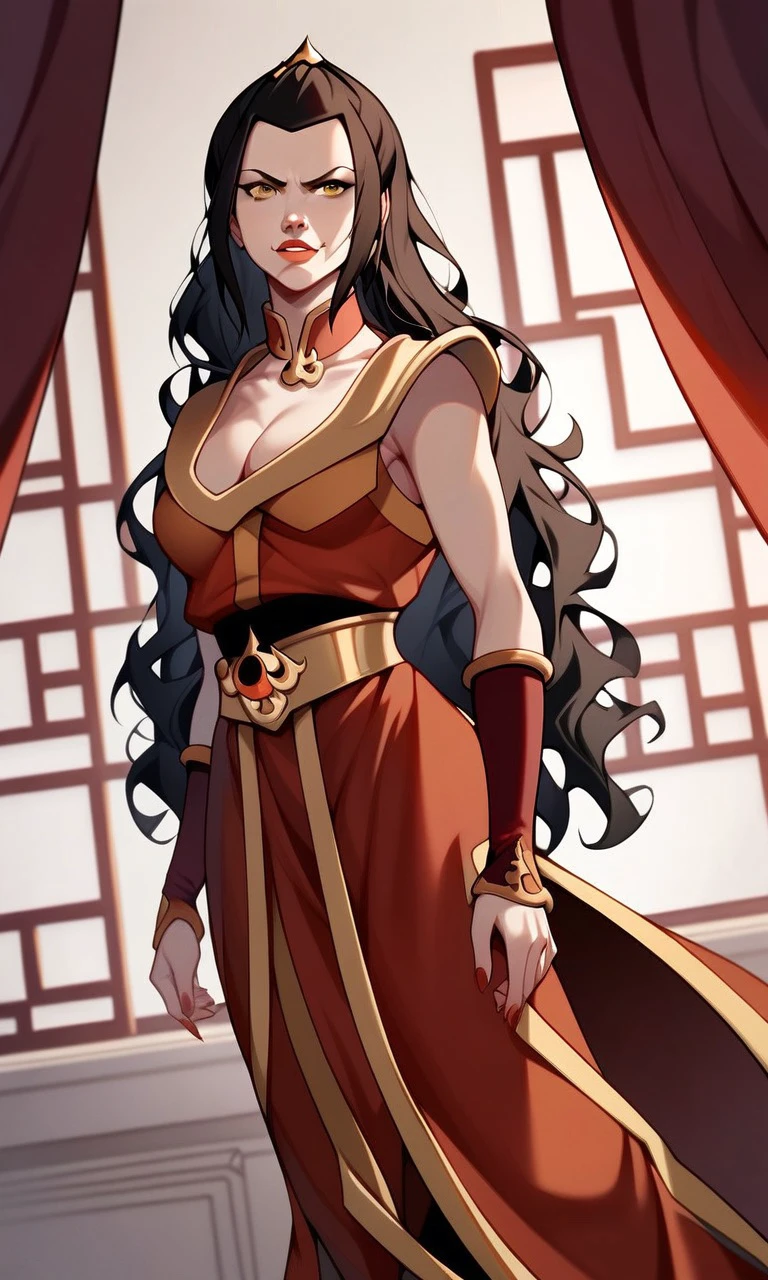 Azula ATLA (Long Wavy Hairstyle) v1.0