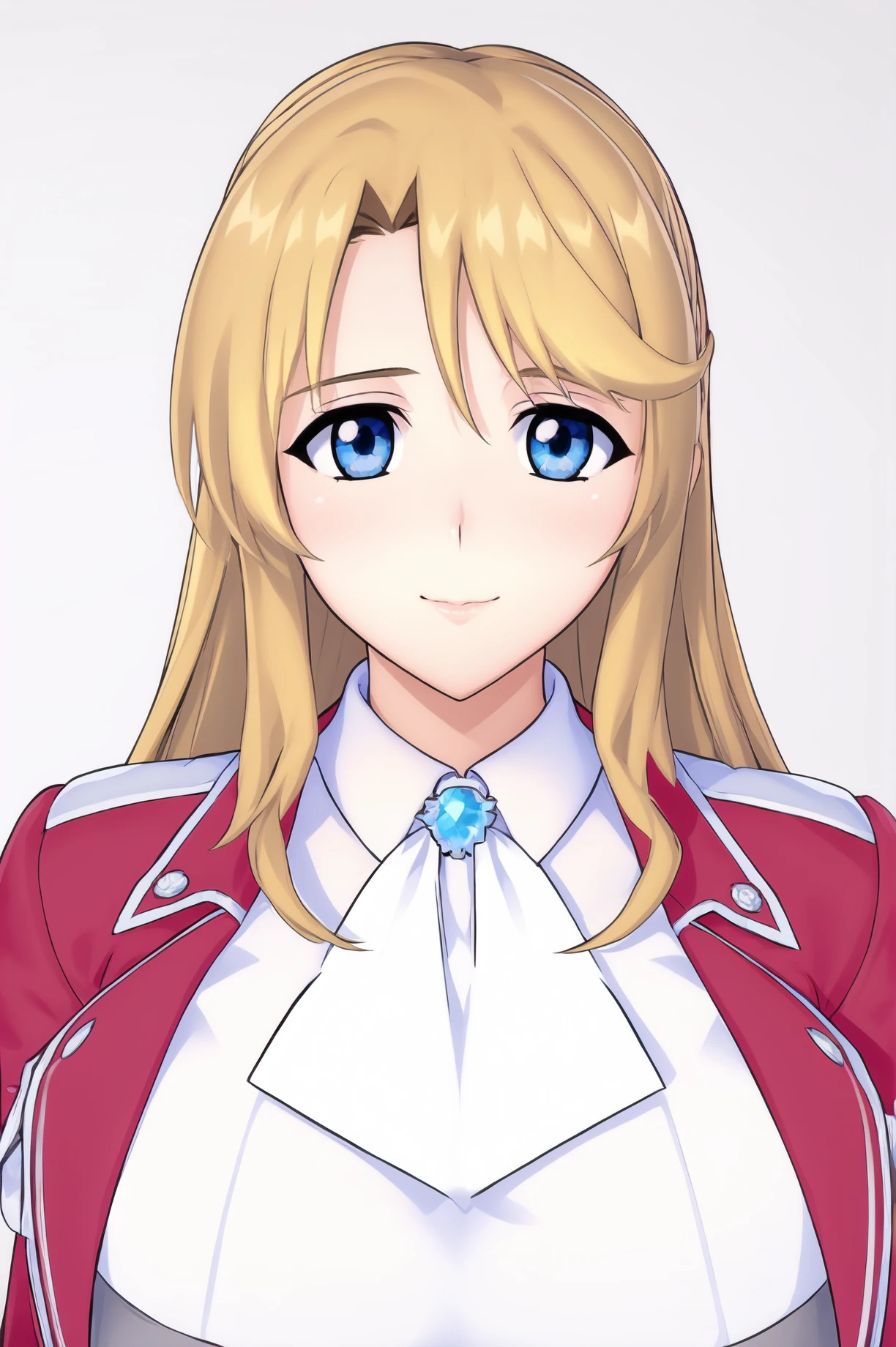 Simple Background,(White_Background:1.1),
dynamic pose,standing at attention,
red dress, red long sleeves, turtleneck, White gloves, jewelry, thighhighs, military, military uniform,
<lora:Jinxed_ZLoli_KK77-KK77-V1:0.7>, Jinxed_ZLoli_KK77, gem, white neckerchief,
blue eyes, blonde hair,bangs,Long hair,
<lora:more_details:0.1>,<lora:NovelAI_YesMix5_KKStyle-KK77-Yes5-V1:0.4>,<lora:Oda_Non_Style2-KK77-Yes5-V1:0.2>,
1 girl, 20yo,Young female,Beautiful long legs,Beautiful body,
Beautiful Nose,Beautiful character design, perfect eyes, perfect face,expressive eyes,perfect balance,
looking at viewer,(Focus on her face),closed mouth, (innocent_big_eyes:1.0),(Light_Smile:0.3),
official art,extremely detailed CG unity 8k wallpaper, perfect lighting,Colorful, Bright_Front_face_Lighting,White skin,
(masterpiece:1.0),(best_quality:1.0), ultra high res,4K,ultra-detailed,
photography, 8K, HDR, highres, absurdres:1.2, Kodak portra 400, film grain, blurry background, bokeh:1.2, lens flare, (vibrant_color:1.2),professional photograph,
(Beautiful,large_Breasts:1.4), (beautiful_face:1.5),(narrow_waist),