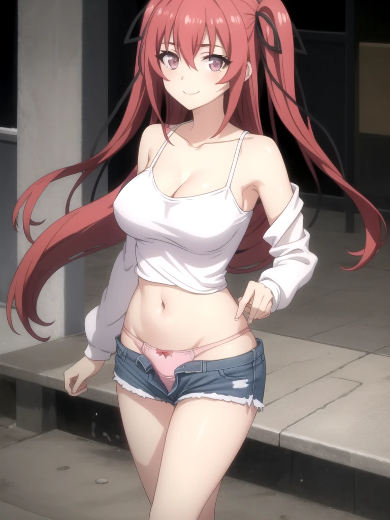 (Nsfw),Hayatakagi, Hajime Takagi, Long hair, bow ribbon, (Twin-tailed:1.3), (Brown eyes:1.5), Hair Ribbon, Pink hair, (eye glasses:1.3),,(looking at the viewers:1.3),BREAK (masutepiece:1.2), Best Quality, High resolution, Unity 8k Wallpaper, (Illustration:0.8), (Beautiful detailed eyes:1.6), extra detailed face, Perfect Lighting, extremely details CG, (Perfect hands, Perfect Anatomy), big hotel room,Naughty big、thighs thighs thighs thighs、solo, very big breast, detailed nipples, deep cameltoe, barely spread legs, caderas anchas, ultra small high leg string thong, translucent stockings, perfect round detailed and realistic nipples, detailed vagina, daylight illuminated, black transparent super ultra small lace lingerie, with an realistic detailed combat knife in on hand in the most erotic pose, showing her beautiful nipples, ((topless)), super short mini school skirt upskirt, full body picture