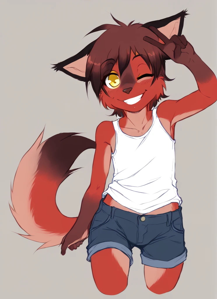 full body，No background, white background, ((by keihound, by reysi)), by Zackary911, by hyattlen, by fumiko, by fluff-kevlar, Furry, Anthro, ((wolf)), ((loose collar)), ((teen)), ((twink)), ((small)), ((bored eyes)), ((annoyed expression)), ((blushing)), ((shaking motion line)), full body, short white hair, ((fluffy tail)), ((shirtless，bulge, stockings)), 