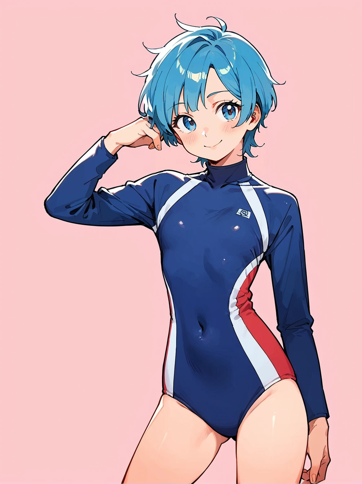 【COSTUME】Blue Leotard (Request) v1.0