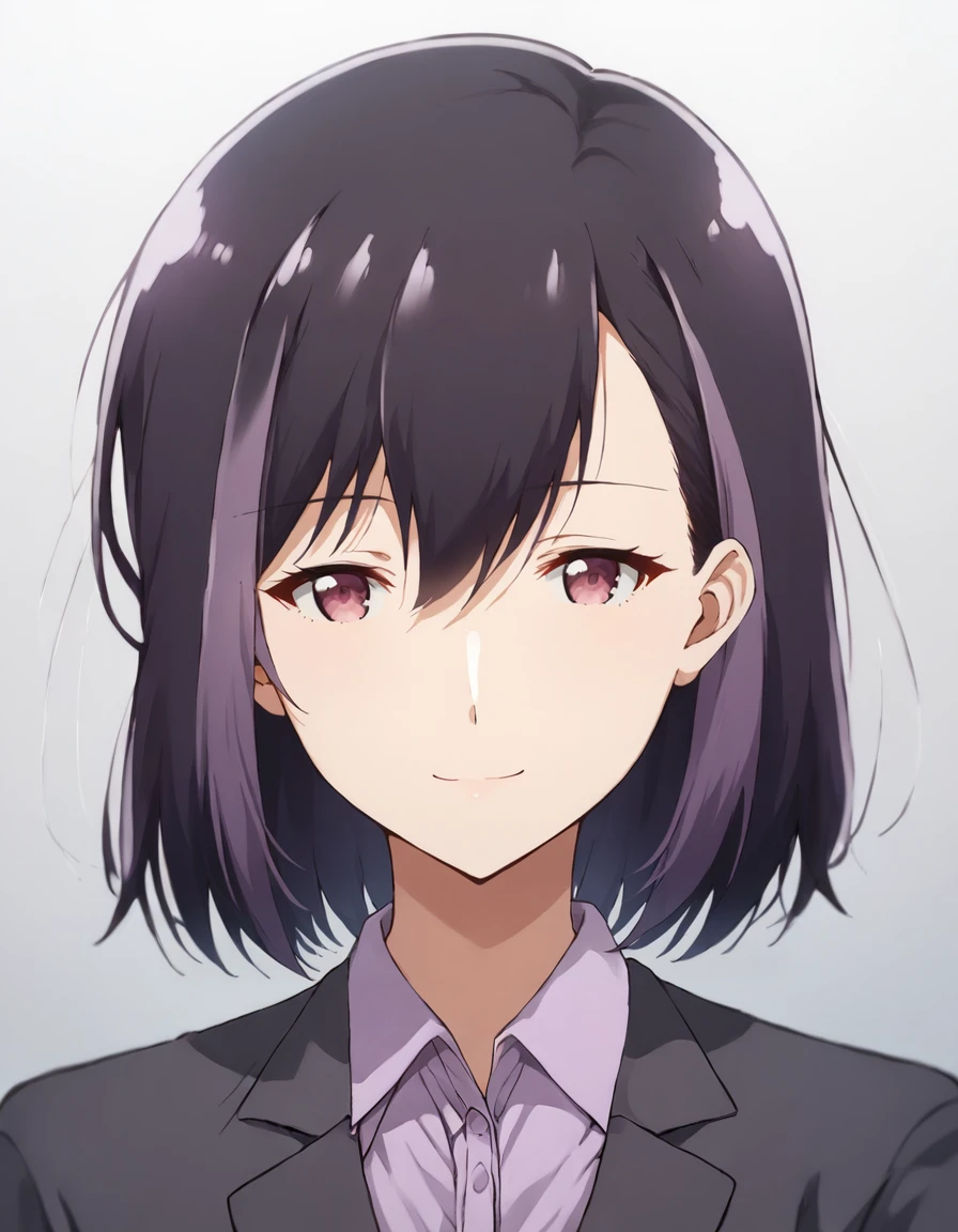 score_9, score_8_up, score_7_up, source_anime, BREAK
1girl, solo, looking at viewer, gradient background, smile, closed mouth, front view,
<lora:rika_honjouji_anime_v2-soralz:1>
rika honjouji, purple hair, black hair, multicolored hair, short hair, hair between eyes, purple eyes,
work uniform, collared shirt, suit, long sleeves,