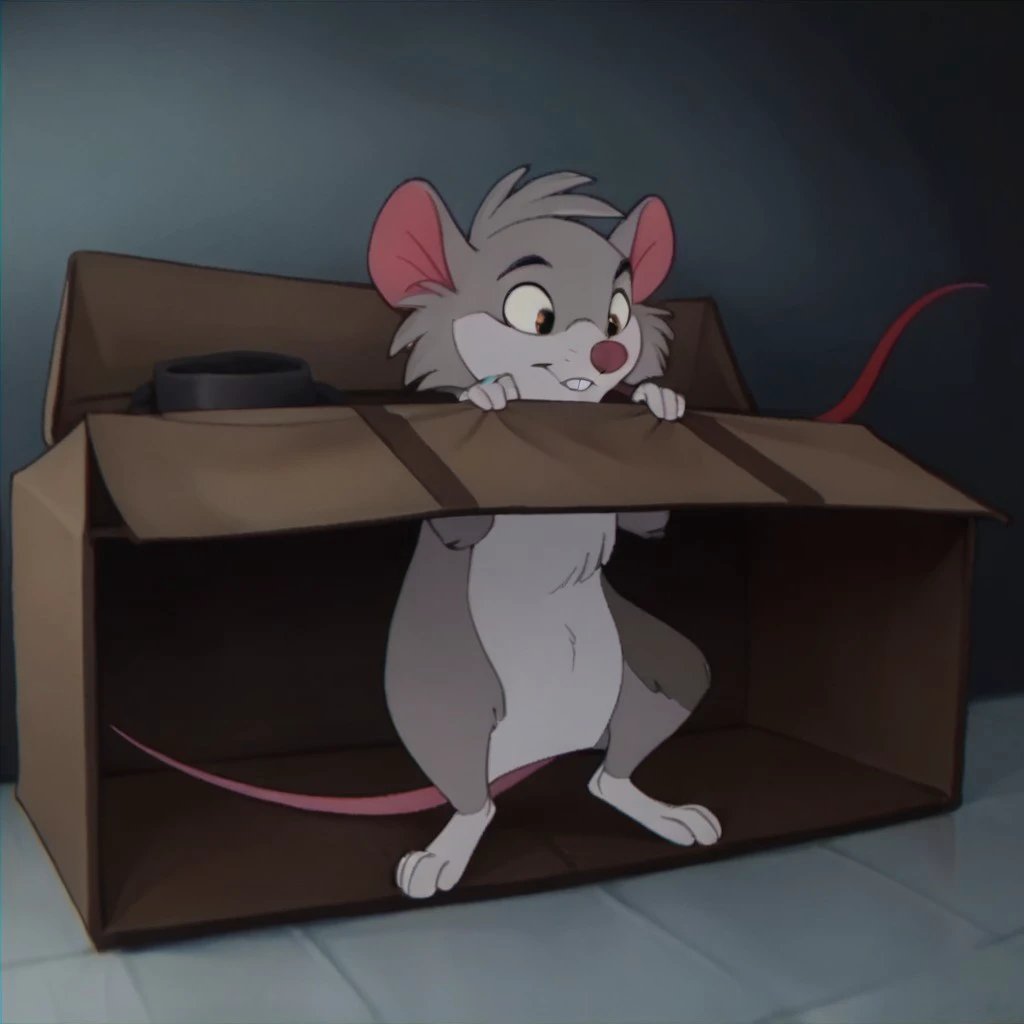 score_9, score_8_up, score_7_up, score_6_up, score_5_up, score_4_up, source_furry, JonathanBris, feral, male, mouse, grey fur, crouching, solo, 1boy, bottomless,  in a box, <lora:60dee902-a06e-415a-9ca7-46e753c884cd:0.7>