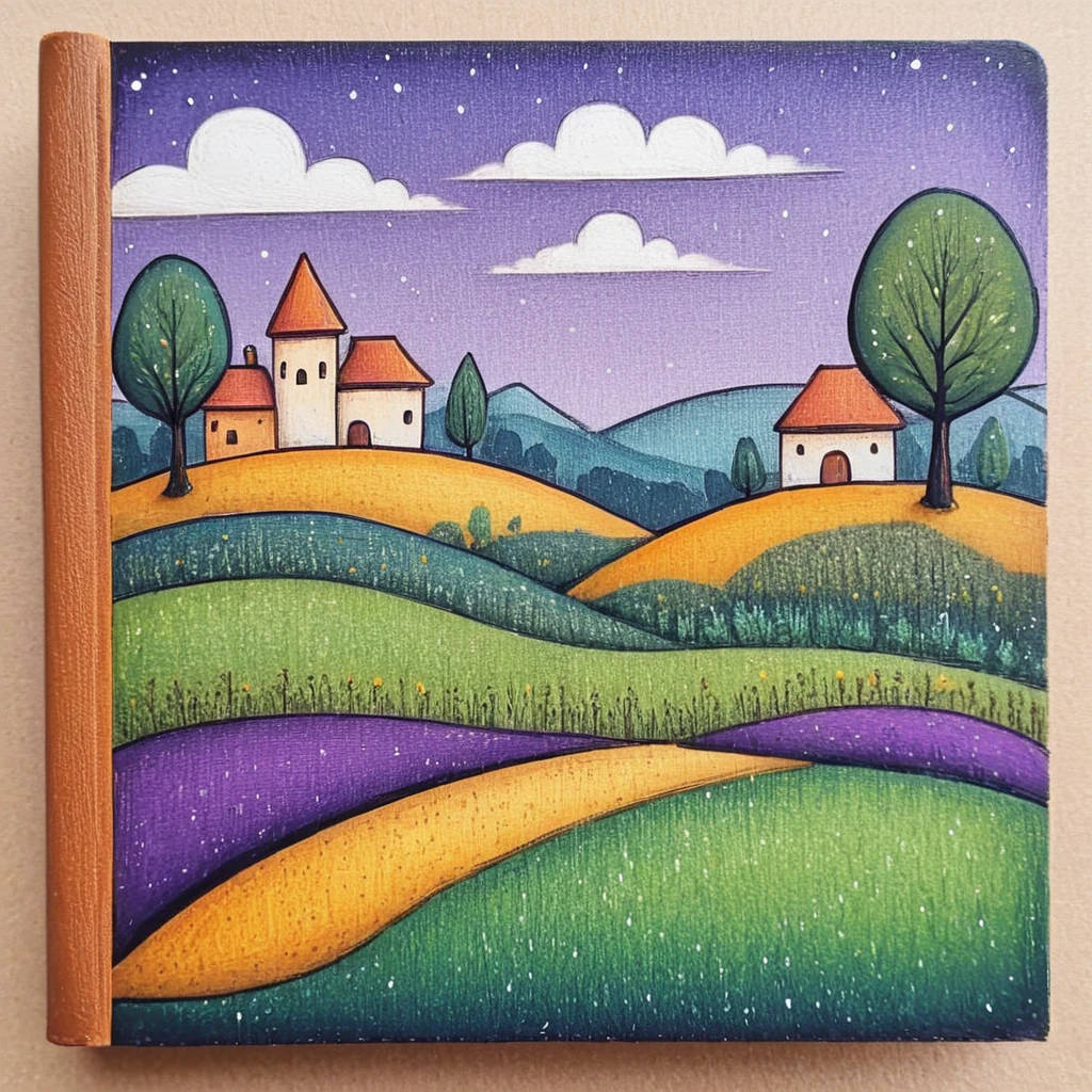 <lora:Naive_Storybook_NouveauSDXL:1> ArsMJStyle, Naive Storybook Nouveau, Landscape