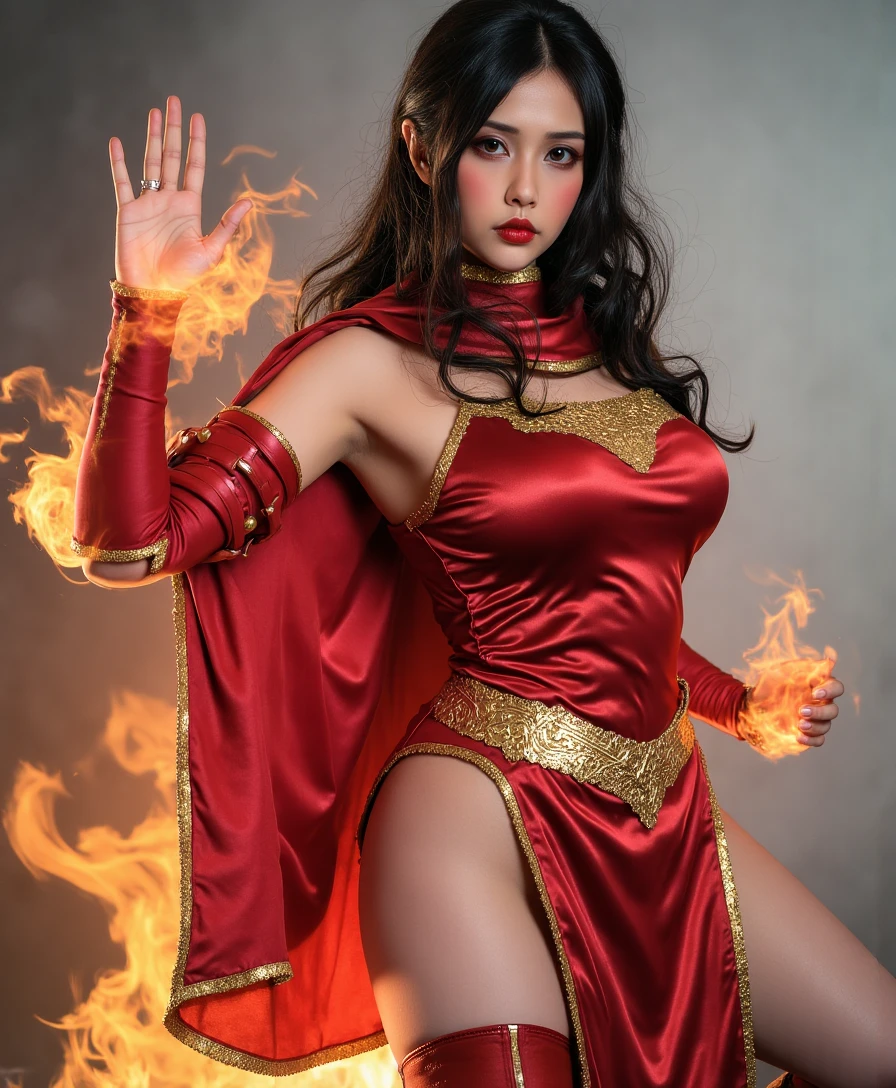 CG Giant Secret Realm，Asian women pose in colorful bikinis, Realistic secret manga girl rendering, detailed face of a asian girl, Realistic in the secret world, Smooth CG art, Realistic. Cheng Yi, Realistic secret style, A lovely secret rendering, Rendu portrait 8k, Render character art 8 K, Kawaii realistic portrait， （Linen batik scarf）， Angry fighting stance， looking at the ground， Batik linen bandana， Chinese python pattern long-sleeved garment，Uncharted（Abstract propylene splash：1.2）， Dark clouds lightning background，废墟（realisticlying：1.4），Black color hair，Flour fluttering，Telephoto lens high， A high resolution， the detail， RAW photogr， Sharp Re， Nikon D850 Film Stock Photo by Jefferies Lee 4 Kodak Portra 400 Camera F1.6 shots, Rich colors, ultra-realistic vivid textures, Dramatic lighting，8K quality, Girls，Backstreets， Dark clouds lightning background（realisticlying：1.4），Black color hair，Uncharted， RAW photogr， Sharp Re， Nikon D850 Film Stock Photo by Jefferies Lee 4 Kodak Portra 400 Camera F1.6 shots, Rich colors, ultra-realistic vivid textures, Drama light film CG society，Tropical canyon battle scene、Chinese big breasts、Vintage trench coat、three kingdom、ember、100 people、Faraway view、intense battles、high detal、masuter piece、NSFW，Multi-layered long-sleeved gauze garment，Quick-dry vest，Colorful cotton and linen sweater，Red and black snake cloak cloak，Doomsday ruins（Uncharted）Climb the streets（Armageddon）eyes filled with angry，He clenched his fists