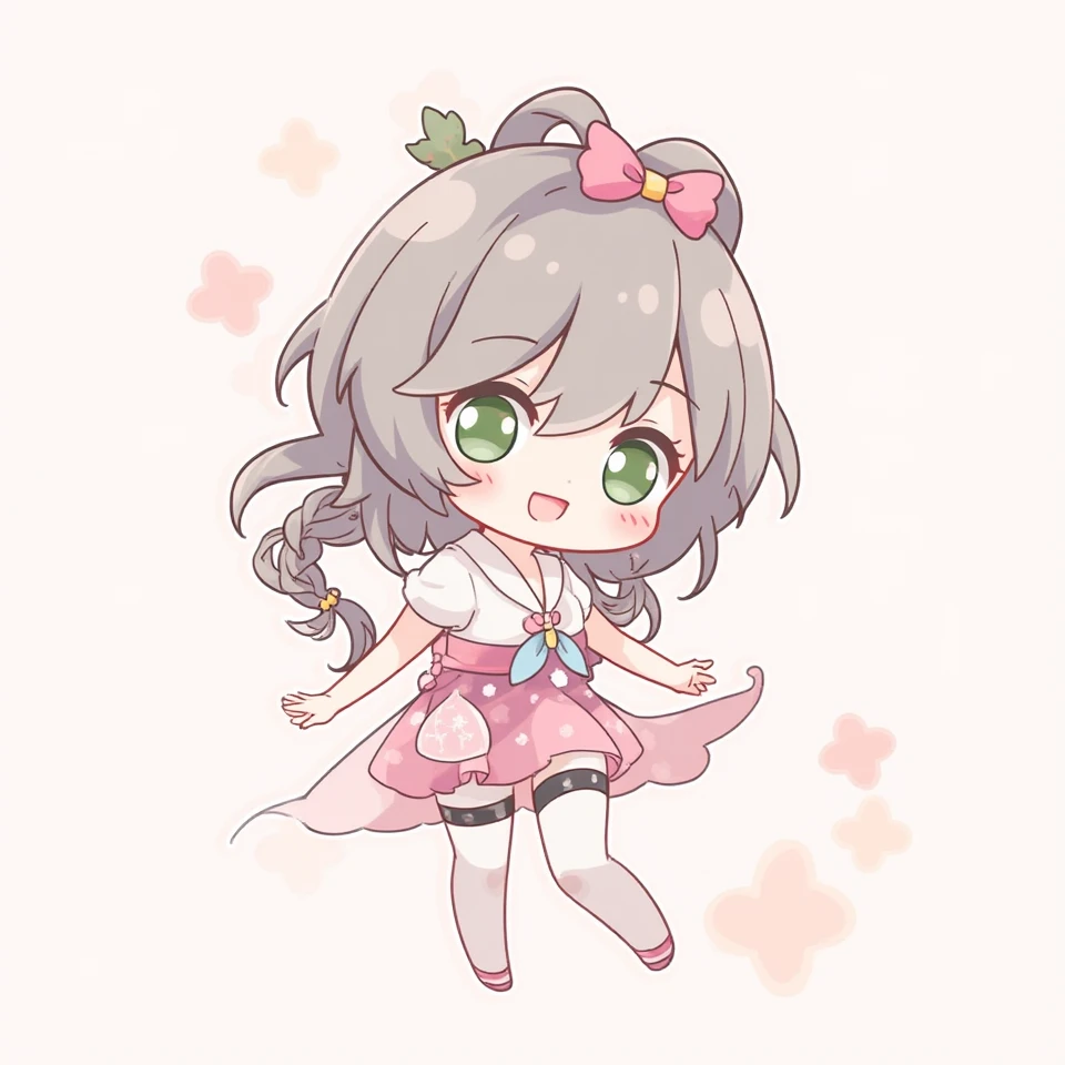 a anime girl,chibi,best quality,masterpiece, highres,original,an extremely delicate and beautiful,