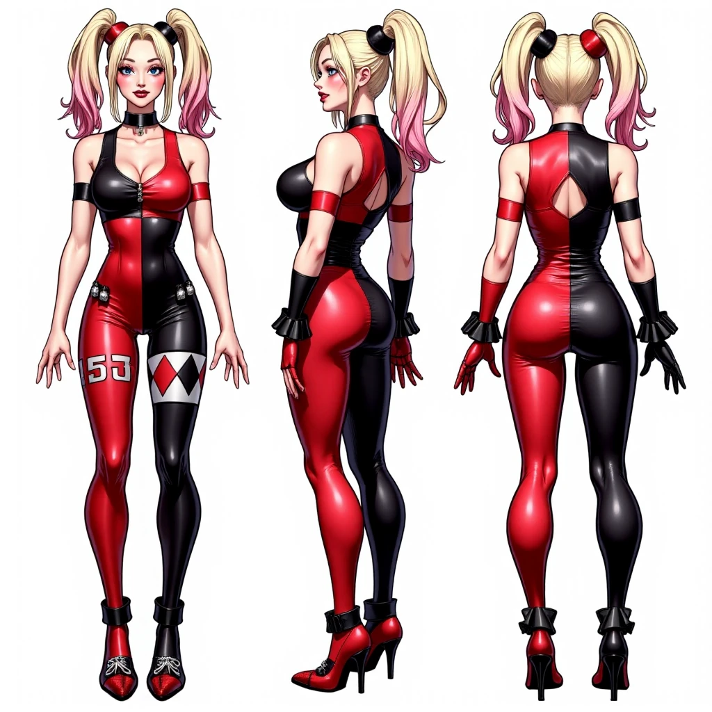 character design sheet - FLUX LORA 👑