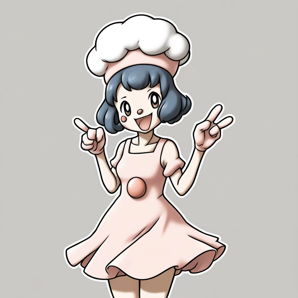 Pokemon_(Creature), Pink Dress, Mime