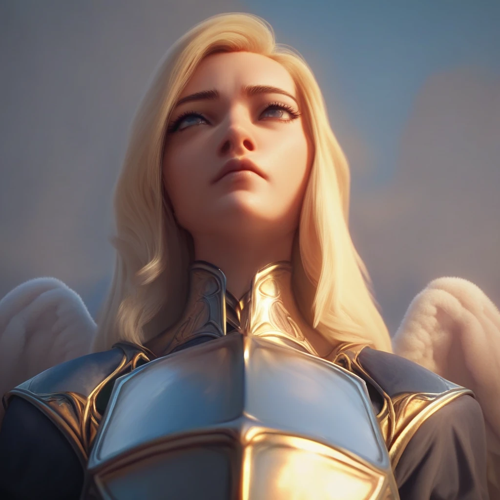 score_9, score_8_up, score_7_up, portrait, beautiful, <lora:Stilllllllll:1> kaylestillhere, 1 girl, female Focus, 4 wings, angel, whie wings, blonde, agel wings, armor, breastplate feathered wings, multiple wings