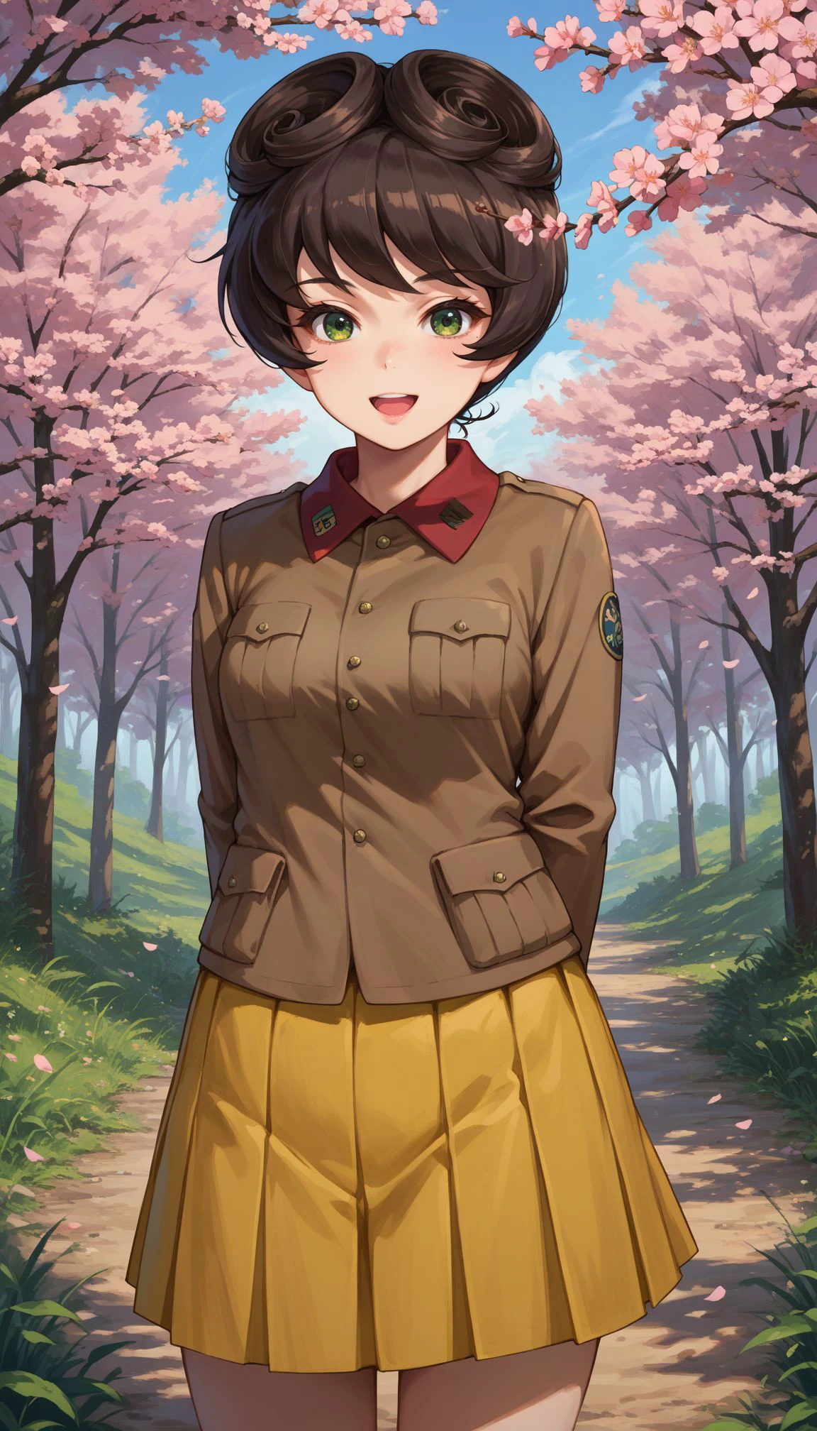 Shizuko Hosomi (girls und panzer) v1.0