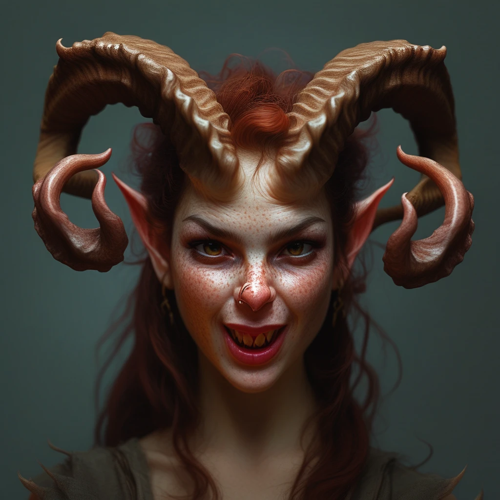Tiefling female demon -Pony + SDXl trained