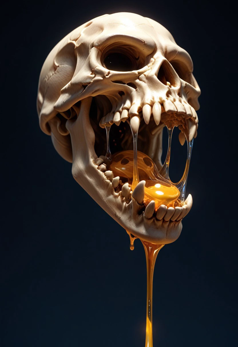 Score_9, score_8_up, score_7_up, 
Break, (solo skull:1.4),
(skull made out of Liquid Marble, Golden Skull:1.4), (Liquid skull:1.4), detailed, ultrarealistic,  
Break,
Floating, 
Break,
(Mouth open:1.3), (liquid metal flow out of mouth:1.4), 
Break, 
(dark background:1.4), 
Break, 
(Angled view:1.4), 
Break, 
(Epic image:1.3), (masterpiece:1.3)