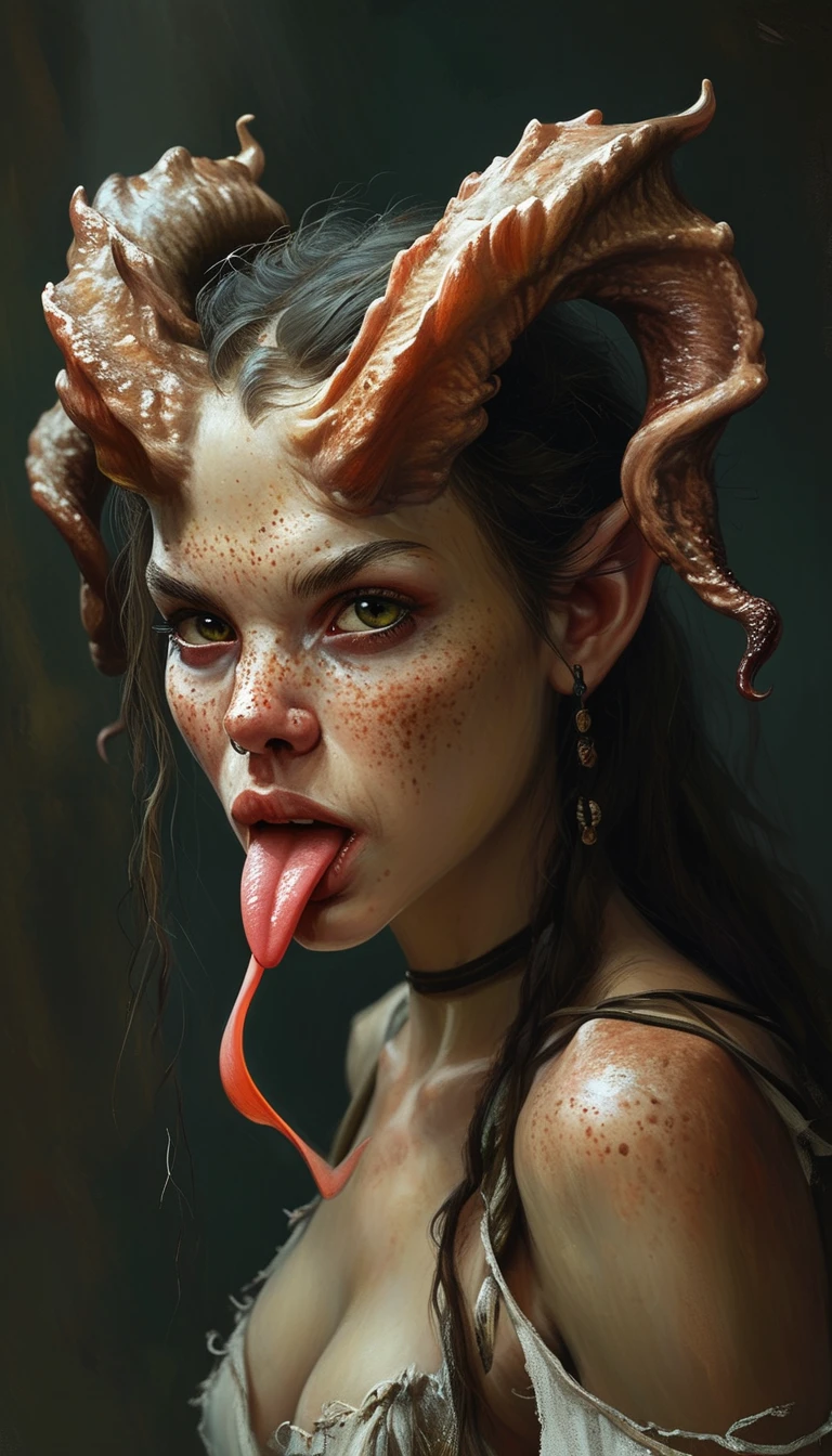 Tiefling female demon -Pony + SDXl trained
