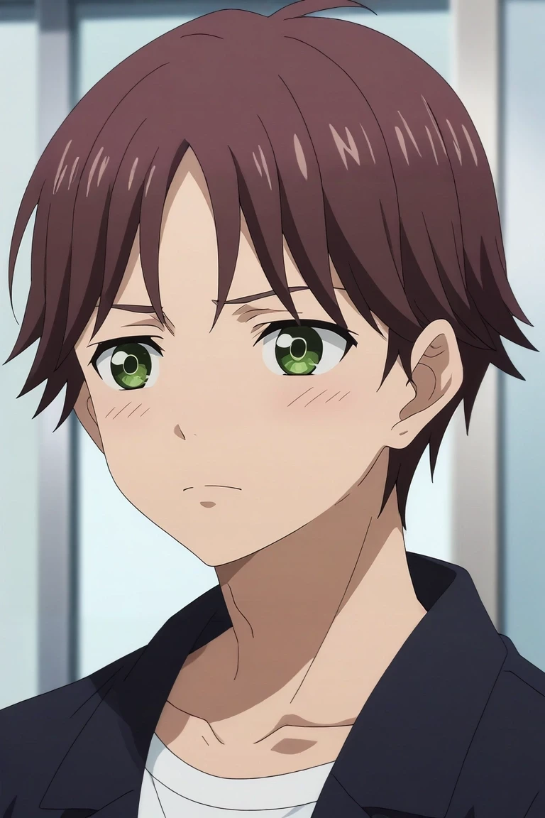 score_9, score_8_up, score_7_up, source_anime, rating_safe, , anime screencap, , , , depth of field, 1boy, solo, male focus, <lora:tasuku_yamane_pony:0.84>, tasuku_yamane, brown hair, green eyes, short hair, , , <lora:sdxl_lightning_8step_lora:1>