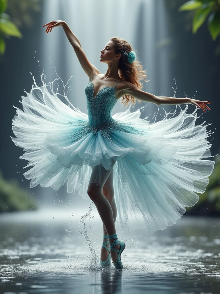 ballerina dance,water dress