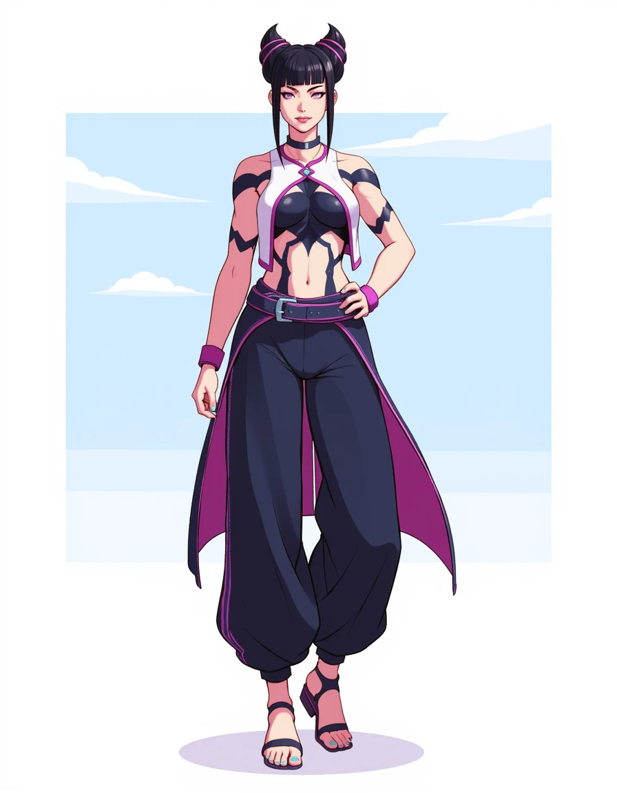  <lora:Juri_Han_Fadoo-Flux:0.7> juriv1ff, juri han, full body 