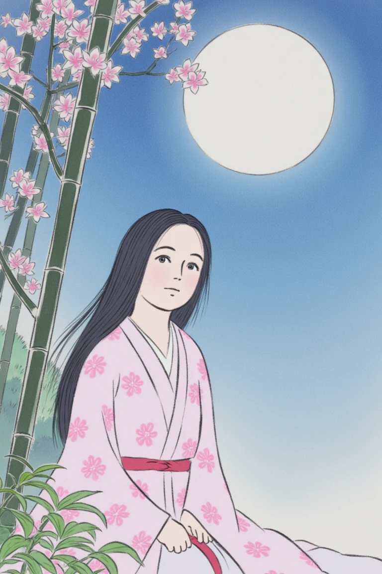 The Tale of the Princess Kaguya style (Takahata's Ghibli movie) - Flux lora v2.0