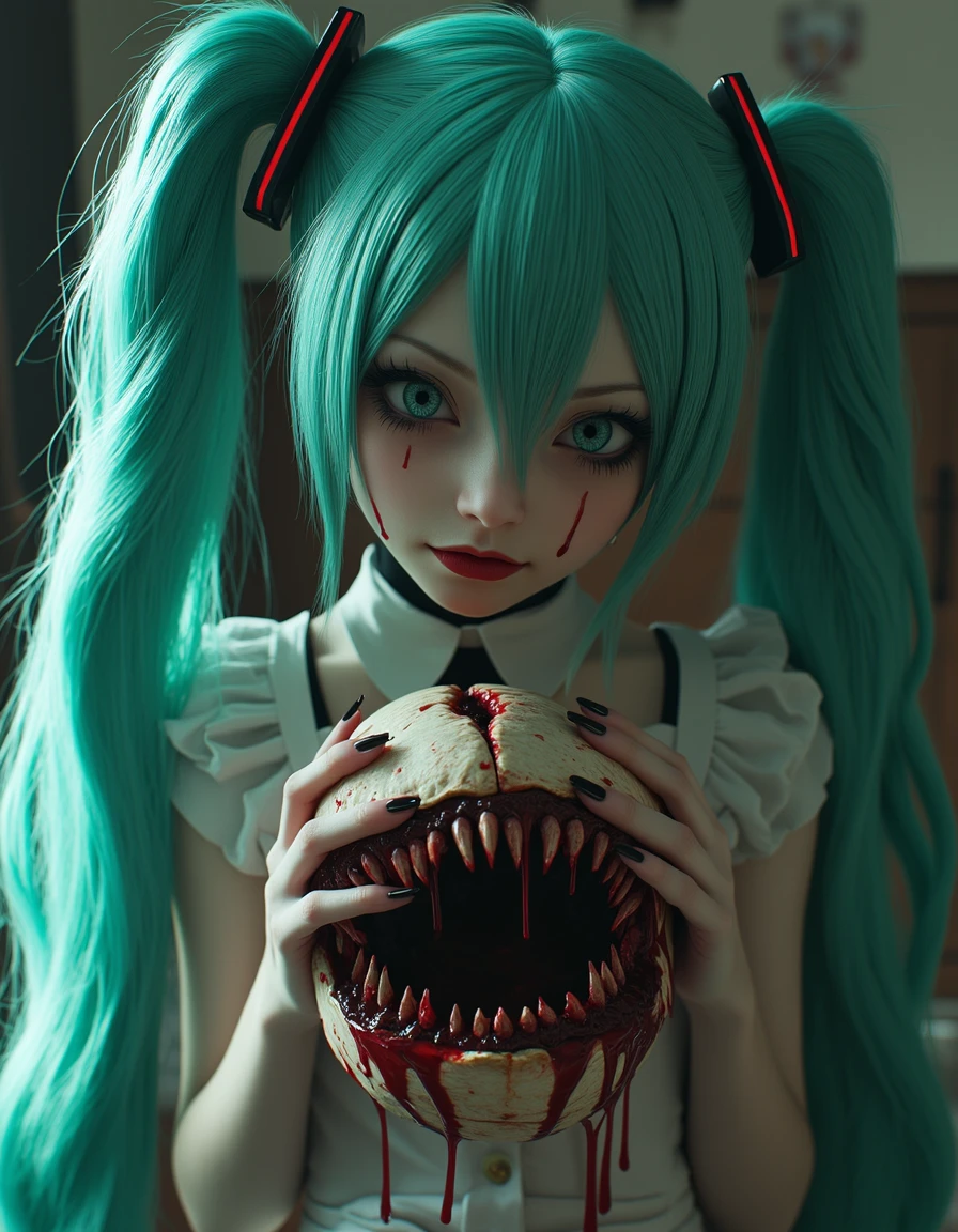 SuchGrotesque, Realistic Hatsune Miku, horror