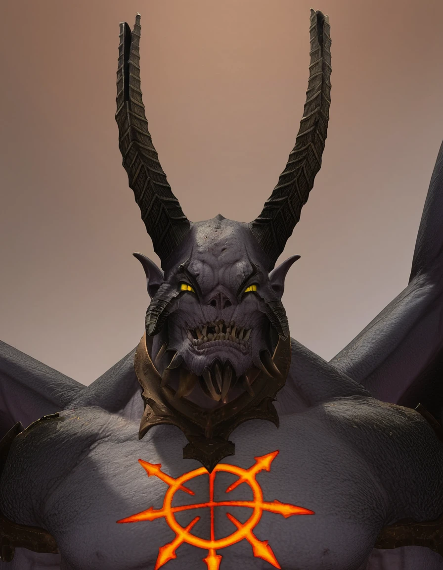 score_9, score_8_up, score_7_up, source_cartoon, 2d,
DaemonPrince, male focus, yellow eyes, no pupils, horns, wings, holding sword, upper body,
looking at viewer,
<lora:DaemonPrince_PonyXL:1>