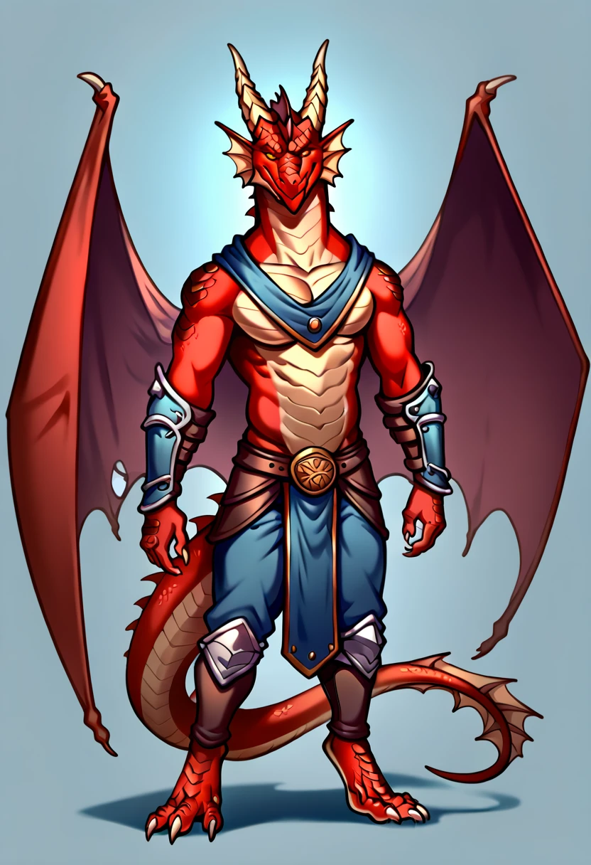 score_9 , score_8_up, score_7_up, 2.5d, source_cartoon,  
BREAK
source furry, an anthro red half dragon cultist wearing wearing Cyan leather armor, claws, horns, tail, solo, yellow eyes, gold horns, reddrg, (red scales:1.5),  (dragon tail), glowing eyes, holding swords in hand, dark chapel background, membraned wings, wings, 