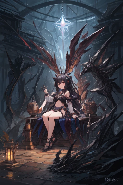 random dark style