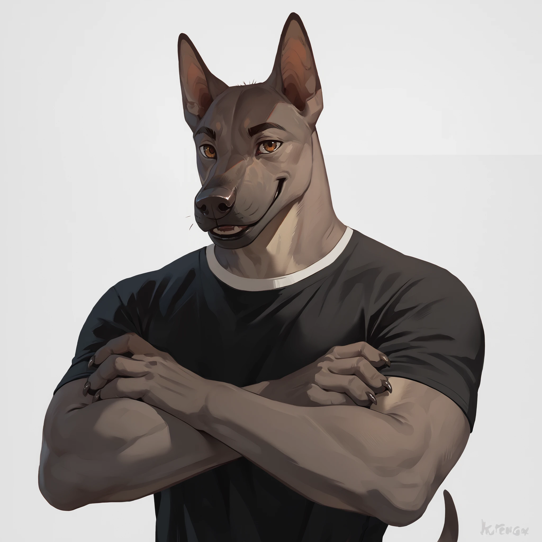 Anthro Xoloitzcuintli / Xoloitzcuintle / Xolo / Mexican Hairless Dog for Pony XL v1.0