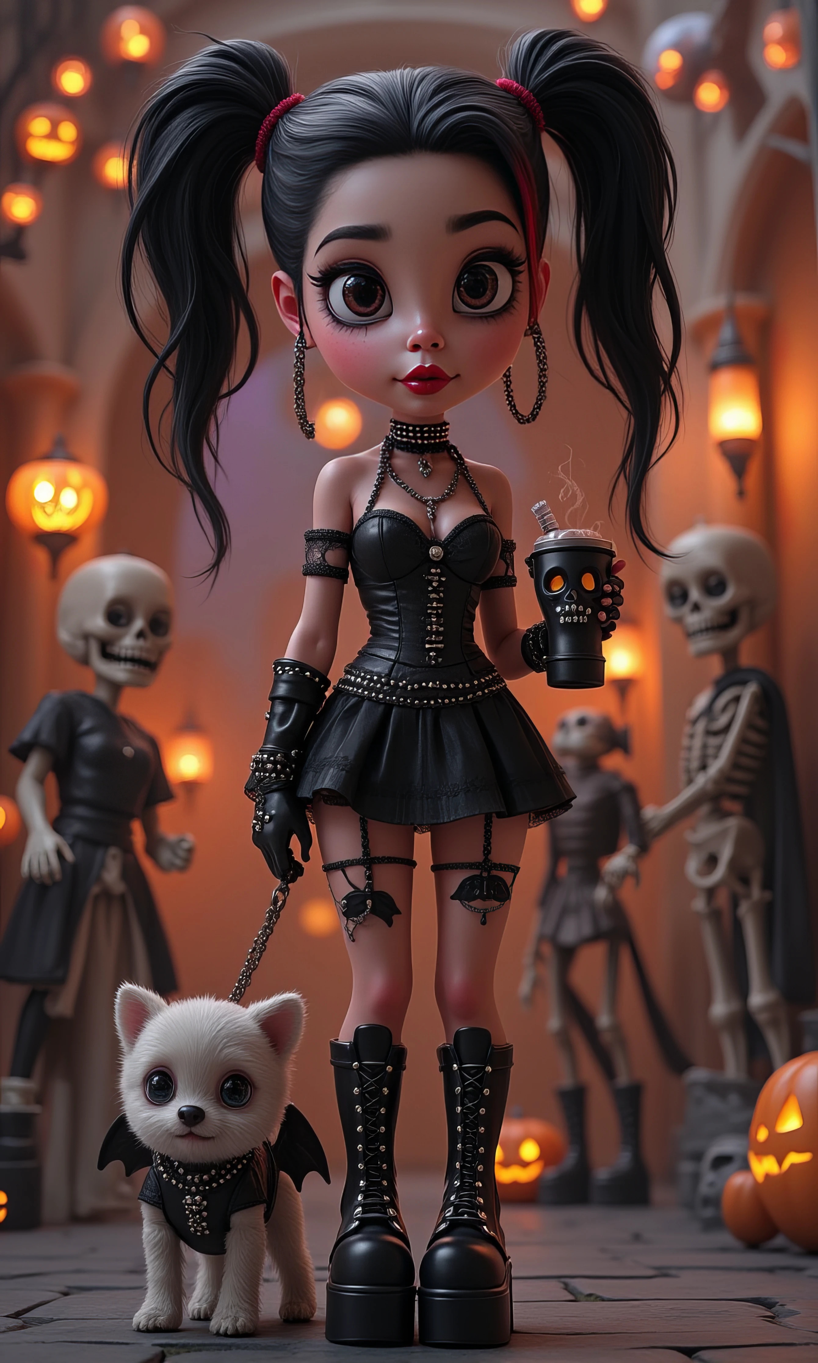 Cute Chibbi Doll wih Dog [Flux] v1.0