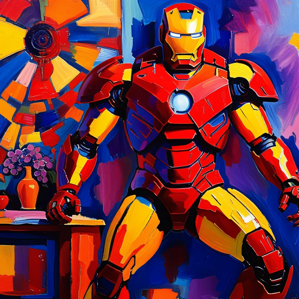 Fauvism, Iron Man