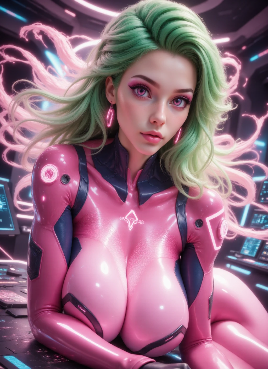 CyberPink FLUX ( NSFW ) v1.0