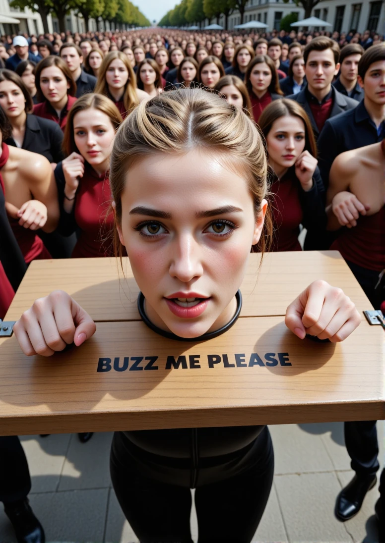 头手枷 jia for FLUX & SDXL #Girl With Pillory FLUX  v1.0