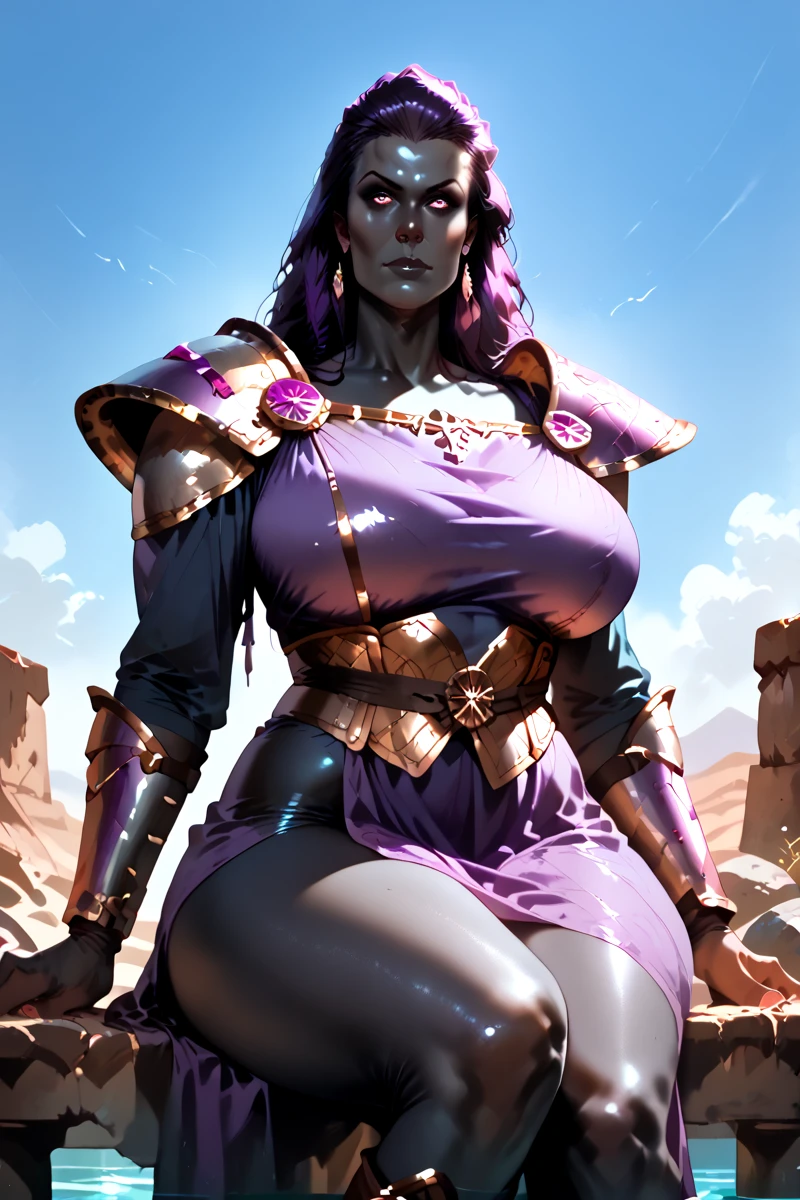 Dreddborn's Fanciful Pin Ups - Half Giantess