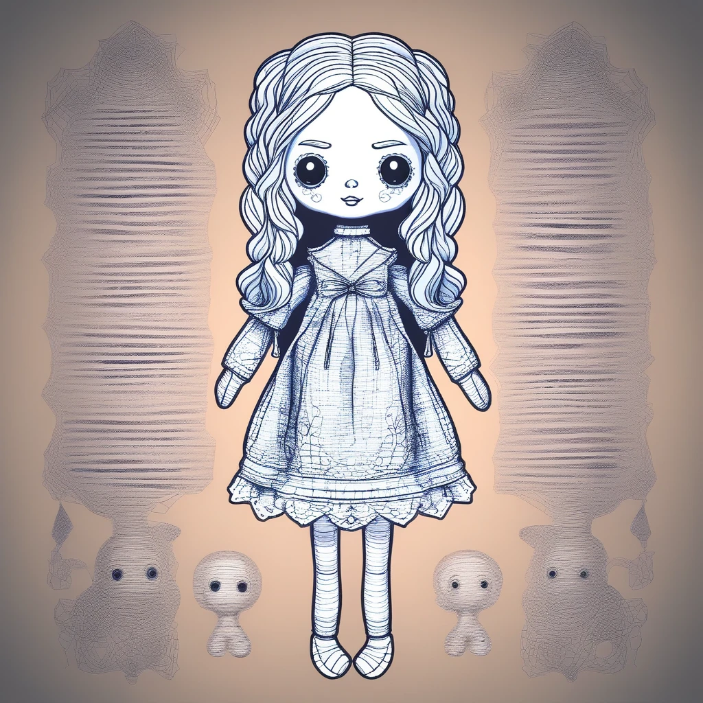 Haunted Doodle Doll