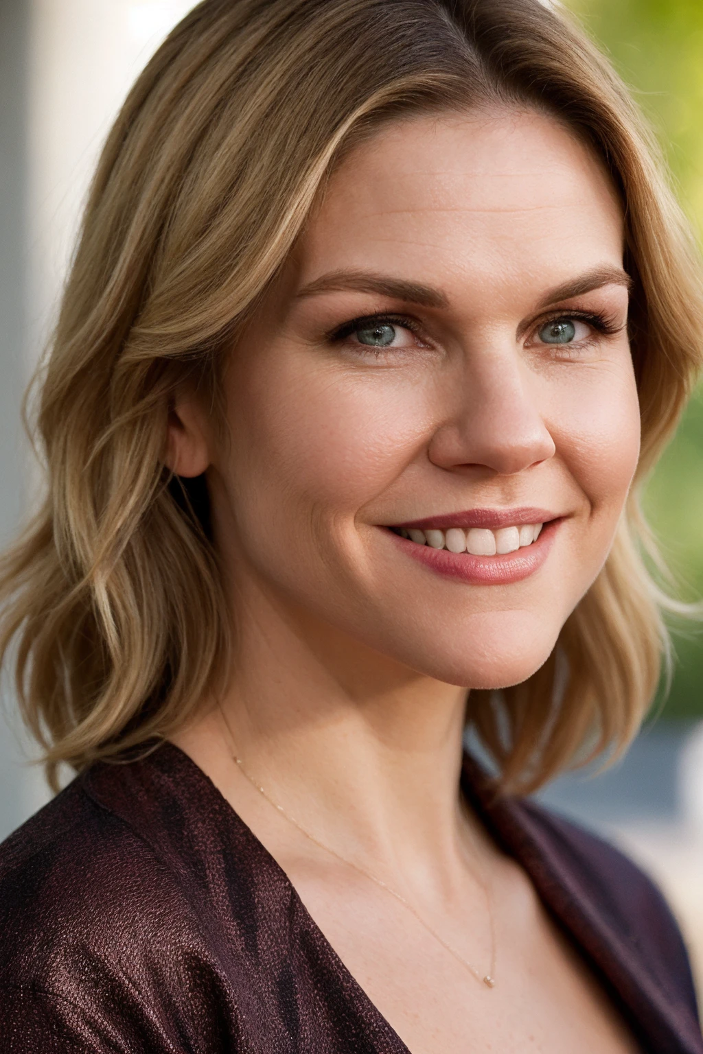 rheaseehorn, woman, face, portrait, blonde hair, shirt, close-up, damatic, smile,
highly detailed, ultra-realistic, cinematic, 
 <lora:RheaSeehorn_SD_v1:0.7>