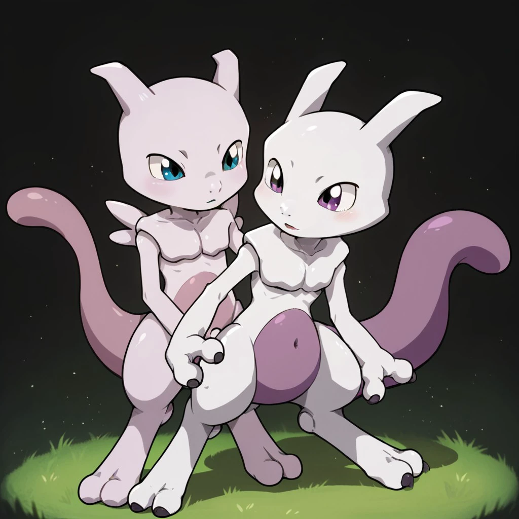 Duo, score_9,score_8_up,score_7_up, source_cartoon, kemono style, (Anthro furry Umbreon female, Umbreon tail), and an (Anthro furry espeon female, espeon tail), tall slender bodies, naked:1.3, human pov, pov buttjob, hotdogging, collaborative buttjob, viewers cock is between their buttcheeks, they are pressing their butt cheeks together, side view of them
