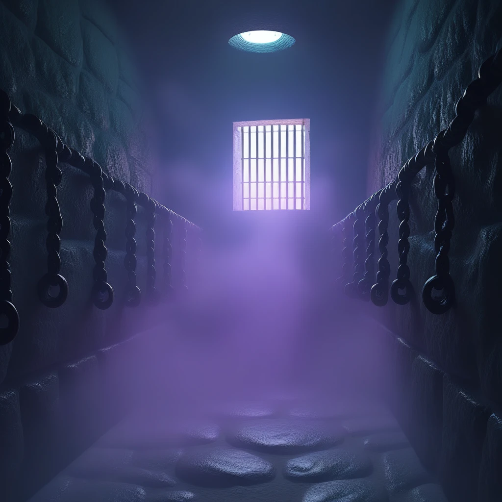 cpolldreamyfortress, cpolldfitpcl, in the prison cell, otherworld, inside prison cell, in prison cell, dungeon cell, indoor