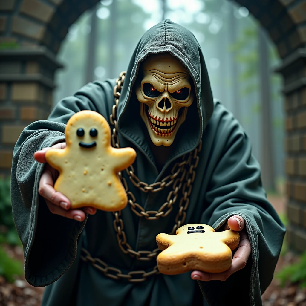 Generation Mode:

flux_txt2img

Positive Prompt:

The Underking has cookies from the Dark Side. Dressed in rags and chains, this undead lich of great power and menace, stretches the dried skin on his sickly visage into a forbidding rictus of a smile, and offers you a cookie shaped like a ghost

Model:

FLUX Dev (Quantized) (FLUX)

VAE:

FLUX.1-schnell_ae (FLUX)

Width:

1024

Height:

1024

Seed:

1336654014

Steps:

55

High Resolution Fix Enabled:

false

LoRA:

The_Dark_Side_has_Cookies (FLUX) - 0.75