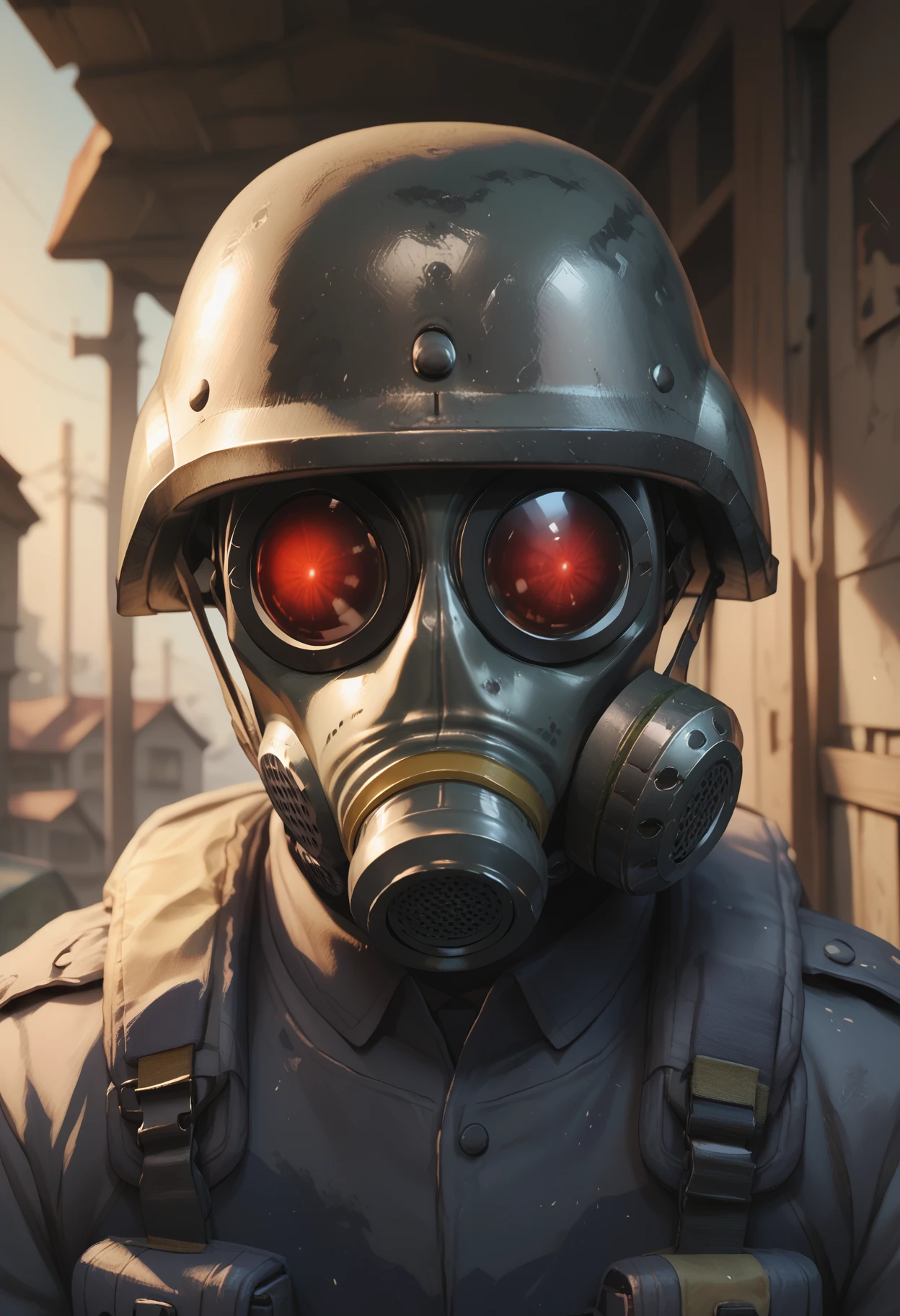 zPDXL3, score_9_up, score_8_up, score_7_up, detailed, masterpiece, high quality, best quality, digital painting \(artwork\), post-apocalyptic BREAK portrait, military, hunkre, gas mask, helmet <lora:detailed_notrigger:1>  <lora:HUNK_ResidentEvil_V2:0.8>  <lora:d3t41l3dXLP:0.3>