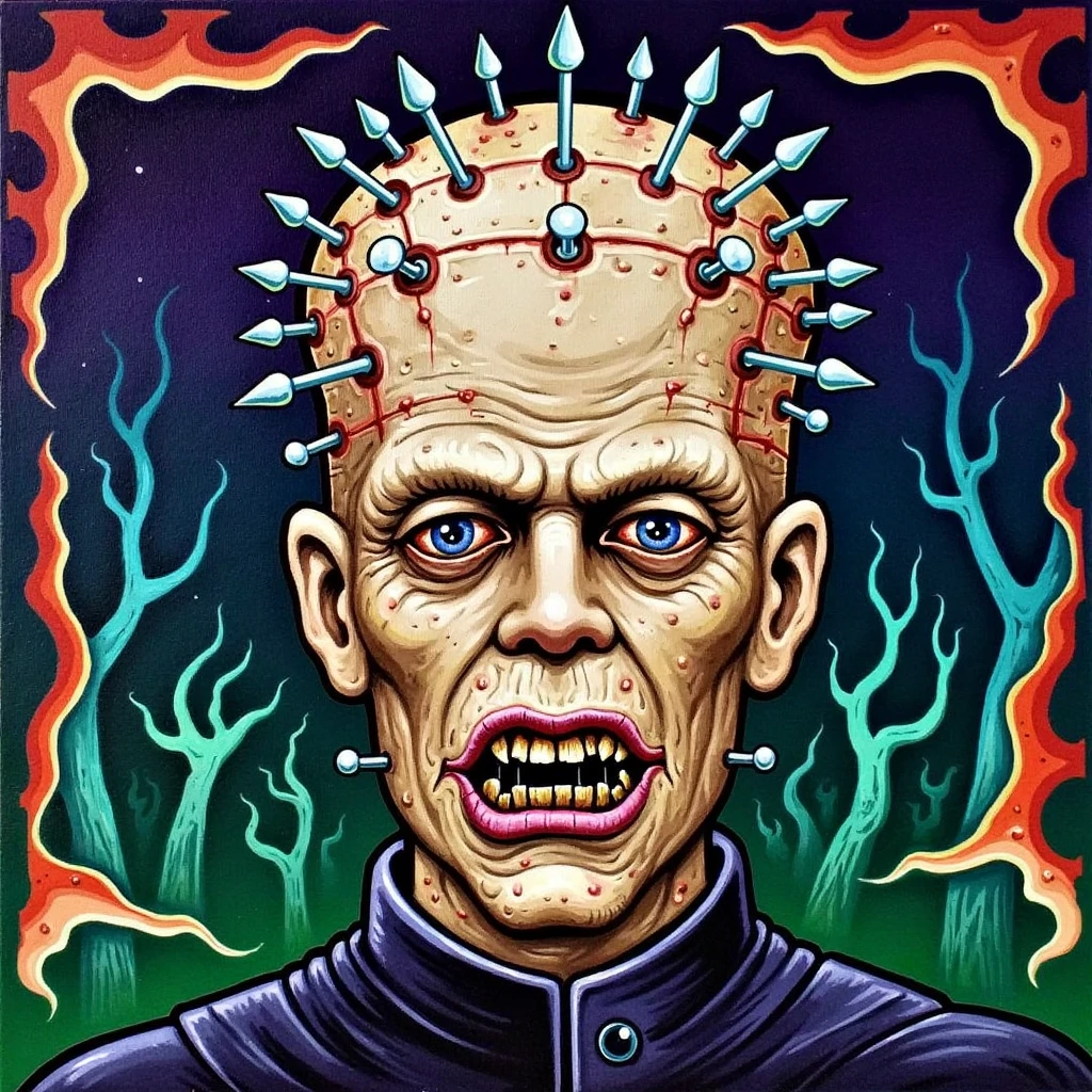 xno style, pinhead, hellraiser