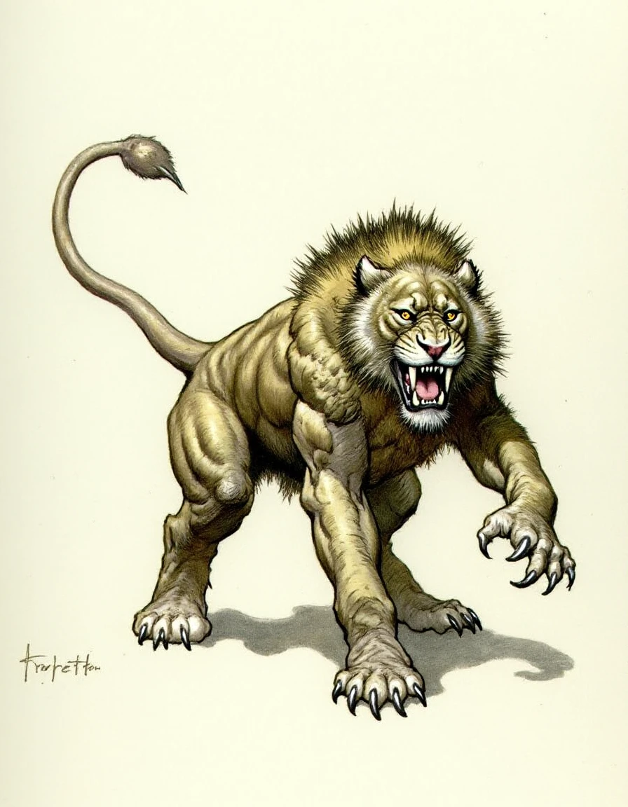 FRAZETTA Drawing Style FLUX