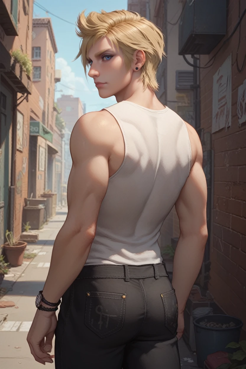 score_9, score_8_up, score_7_up,
<lora:FFPrompto:0.8>
FFPrompto, 1boy, blonde hair, blue eyes, looking at viewer, standing in a back alley, surrounded by urban decay