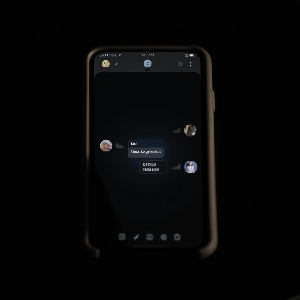 Text message on screen bubble (cinematic style) XL + F1D