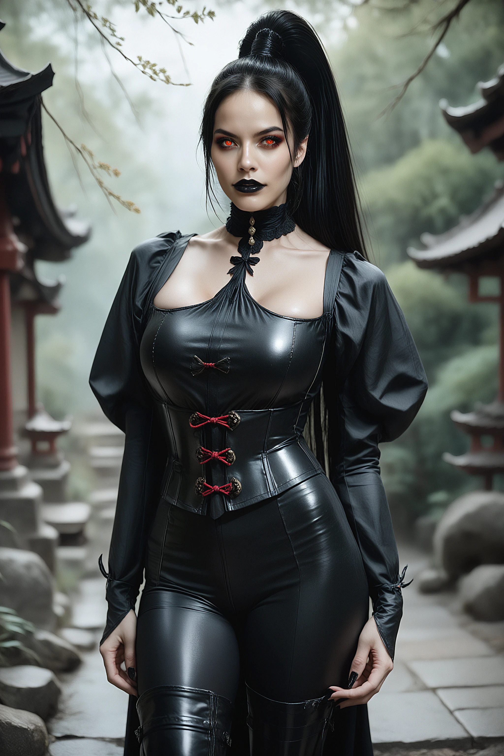 Vampire girl and gothic outfit v3.0