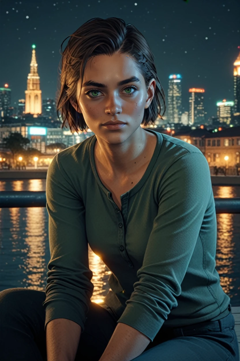 score_9, score_8_up, score_7_up,
<lora:FC6Dani:0.8>
FC6Dani, 1girl, brown hair, green eyes, short hair, looking at viewer, sitting cross-legged overlooking a night city during last light