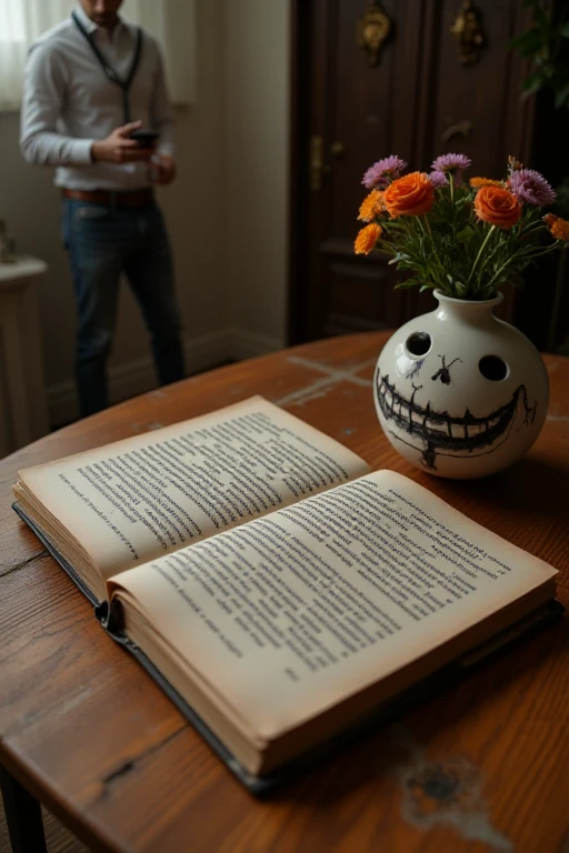 a photo of a book on a table